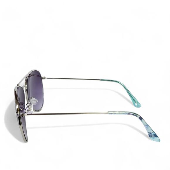 NWT Vera Bradley Women\'s Metal Frame 55mm Aviator Sunglasses